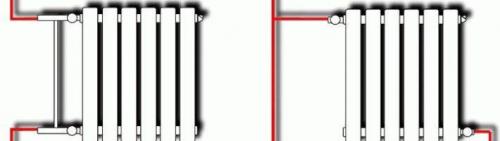 Схемы подключения радиаторов отопления в частном доме. Подключение батарей отопления в частном доме