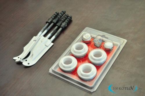 Как закрутить футорку в радиатор. Обзор комплекта подключения радиатора футорки