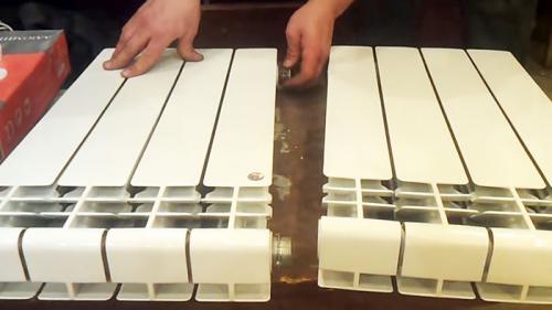 Как соединить секции алюминиевых батарей. Процесс сборки секций радиаторов