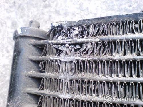 Разборка радиатора охлаждения. Причины неисправностей радиатора охлаждения