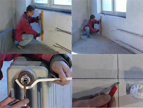 Как правильно установить чугунную батарею отопления. Пошаговая инструкция по установке чугунных батарей в квартире 01 Как правильно установить чугунную батарею отопления. Пошаговая инструкция по установке чугунных батарей в квартире 01