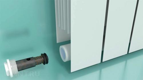 Как установить радиаторы отопления в частном доме. Точки подсоединения труб к батарее 06 Как установить радиаторы отопления в частном доме. Точки подсоединения труб к батарее 06