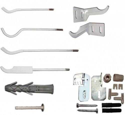 Кронштейн напольный для чугунных радиаторов своими руками. Крепежи для чугунных батарей