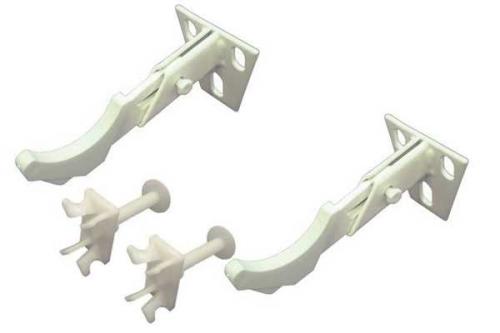 Кронштейн для радиатора отопления размеры. Крепеж для стальных отопительных приборов