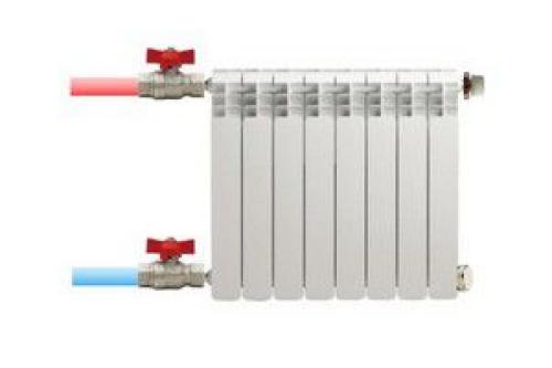 Схемы подключения радиаторов отопления в частном доме. Зависимость эффективность радиатора от схемы его врезки в систему