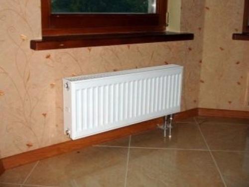 Как подключить две батареи отопления последовательно. Двухтрубный вариант подключения 05