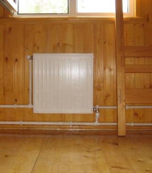 Двухтрубная система отопления в одноэтажном доме. Двухтрубная