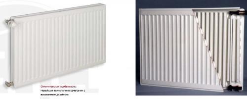 Радиатор стальной ти.  Конструктивные особенности