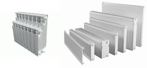 Алюминиевые и стальные радиаторы в одной системе. Радиаторы отопления. Способы подключения радиаторов. Свойства и параметры.