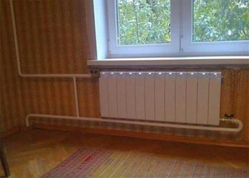 Неправильное подключение радиаторов отопления. Правильное подключение радиаторов отопления при однотрубной системе