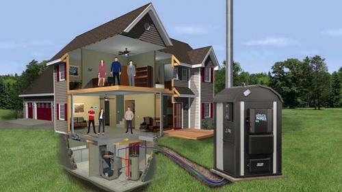 Схема отопления двухэтажного дома с настенным газовым котлом. Виды отопительных систем