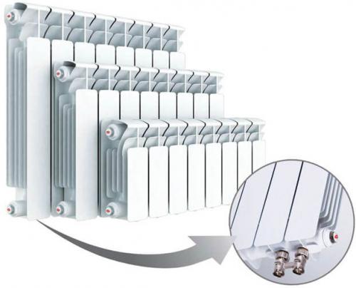 Размеры радиаторов отопления на 4 секции. На что влияют размеры алюминиевых радиаторов отопления