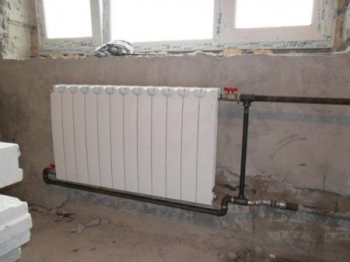 Теплоотдача биметаллических радиаторов отопления таблица. Устройство