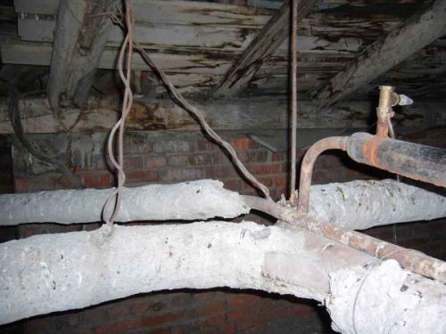 Двухтрубная система отопления двухэтажного дома. Верхний и нижний розливы