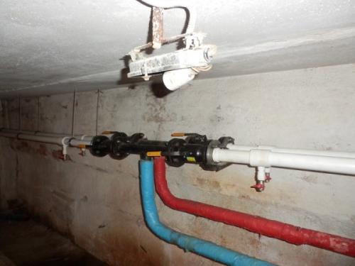 Двухтрубная система отопления двухэтажного дома. Верхний и нижний розливы