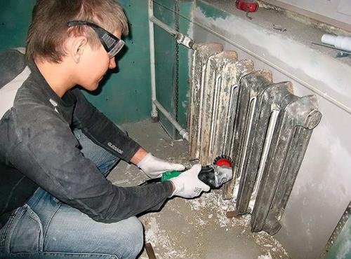 Площадь чугунного радиатора отопления. Как рассчитать площадь окраски чугунных радиаторов отопления 02